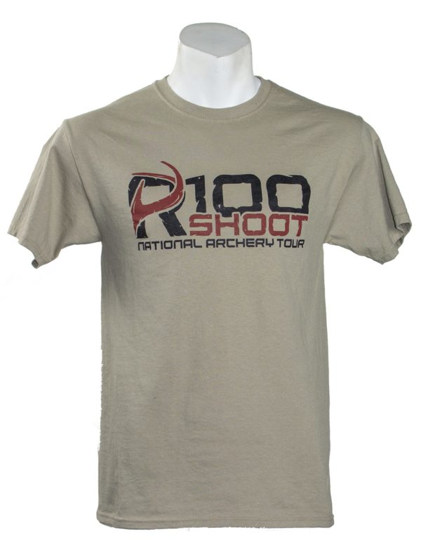 2022 R100 Men's Khaki T Shirt